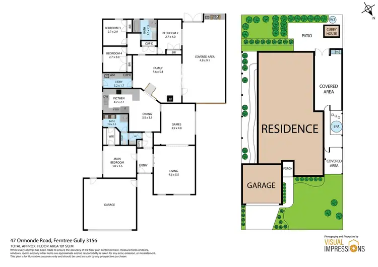 Floorplan of Homely house listing, 47 Ormonde Road, Ferntree Gully VIC 3156