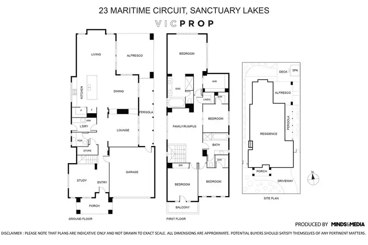 Floorplan of Homely house listing, 23 Maritime Circuit, Sanctuary Lakes VIC 3030
