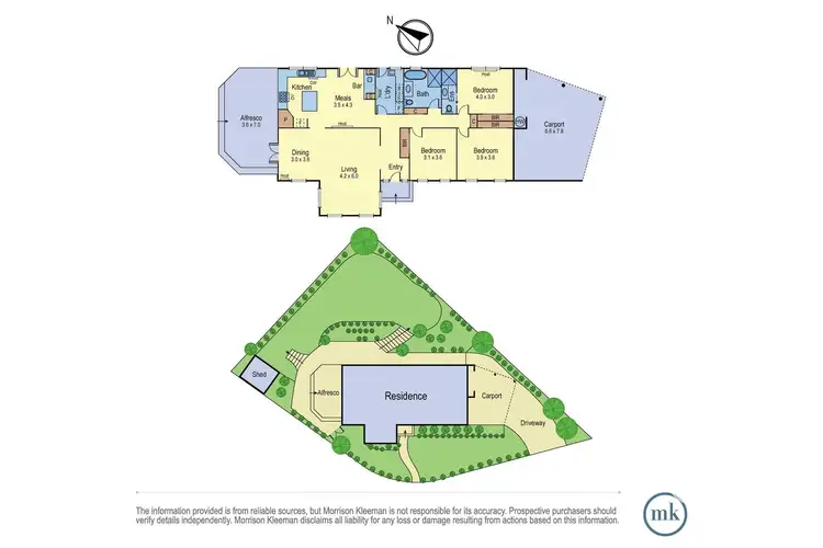 Floorplan of Homely house listing, 1 Lincoln Drive, Lower Plenty VIC 3093