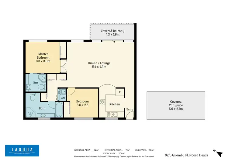 Floorplan of Homely unit listing, 32/5 Quamby Place, Noosa Heads QLD 4567