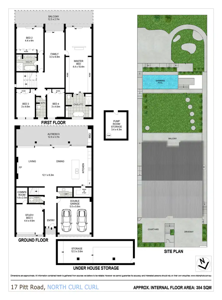 Floorplan of Homely house listing, 17 Pitt Road, North Curl Curl NSW 2099