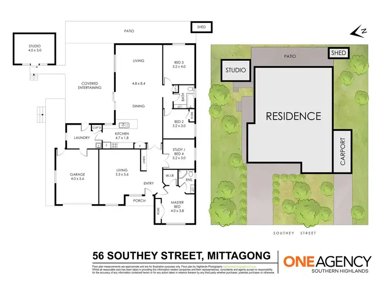 Floorplan of Homely house listing, 56 Southey Street, Mittagong NSW 2575