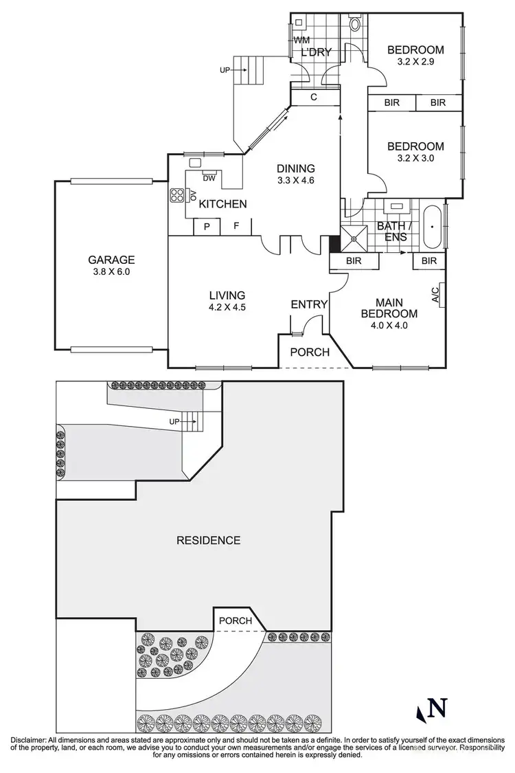 Floorplan of Homely unit listing, 1/10 Souter Street, Eltham VIC 3095