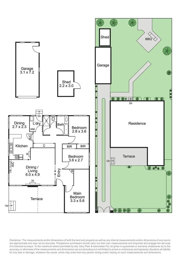 Floorplan of Homely house listing, 33 Begg Street, Bentleigh East VIC 3165