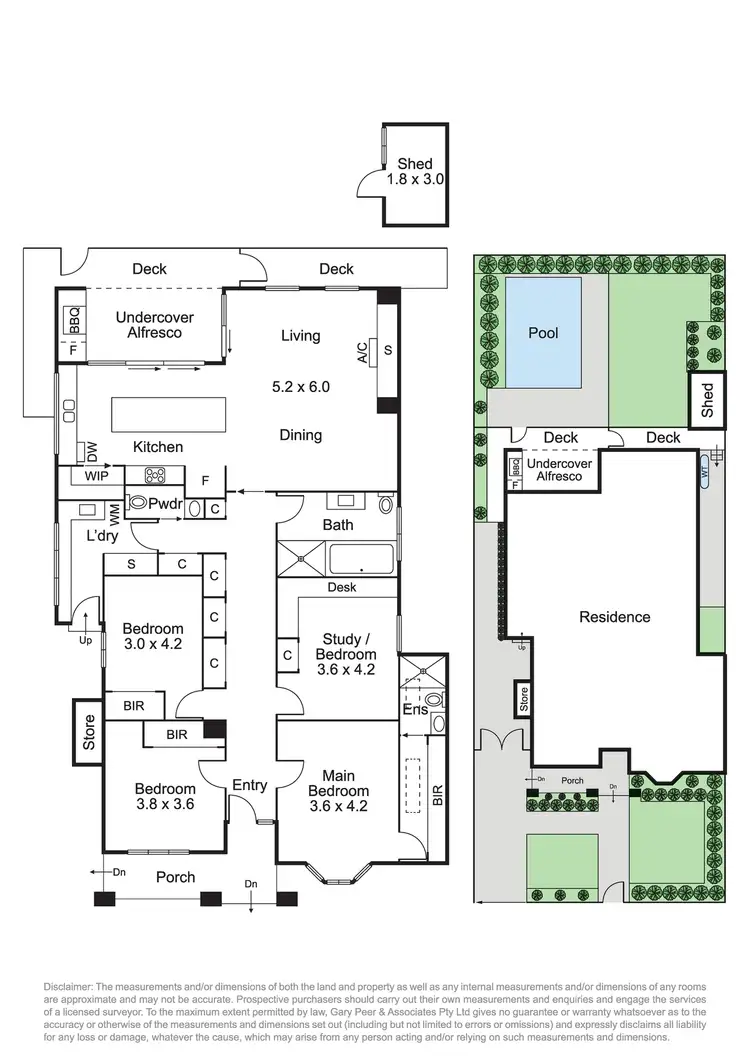 Floorplan of Homely house listing, 55 Tranmere Avenue, Carnegie VIC 3163