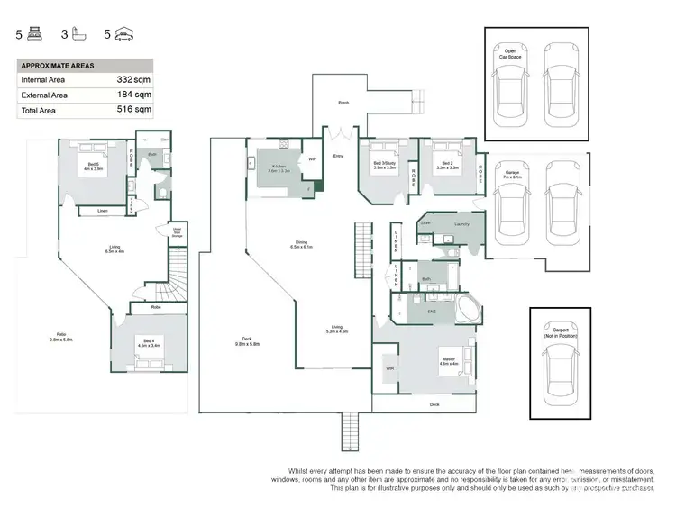 Floorplan of Homely house listing, 19 Kimruska Place, The Gap QLD 4061