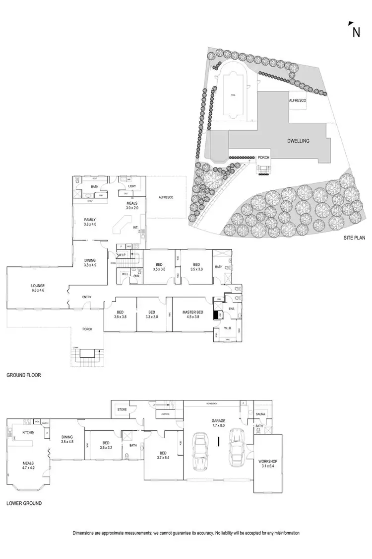 Floorplan of Homely house listing, 27-29 Golden Way, Bulleen VIC 3105