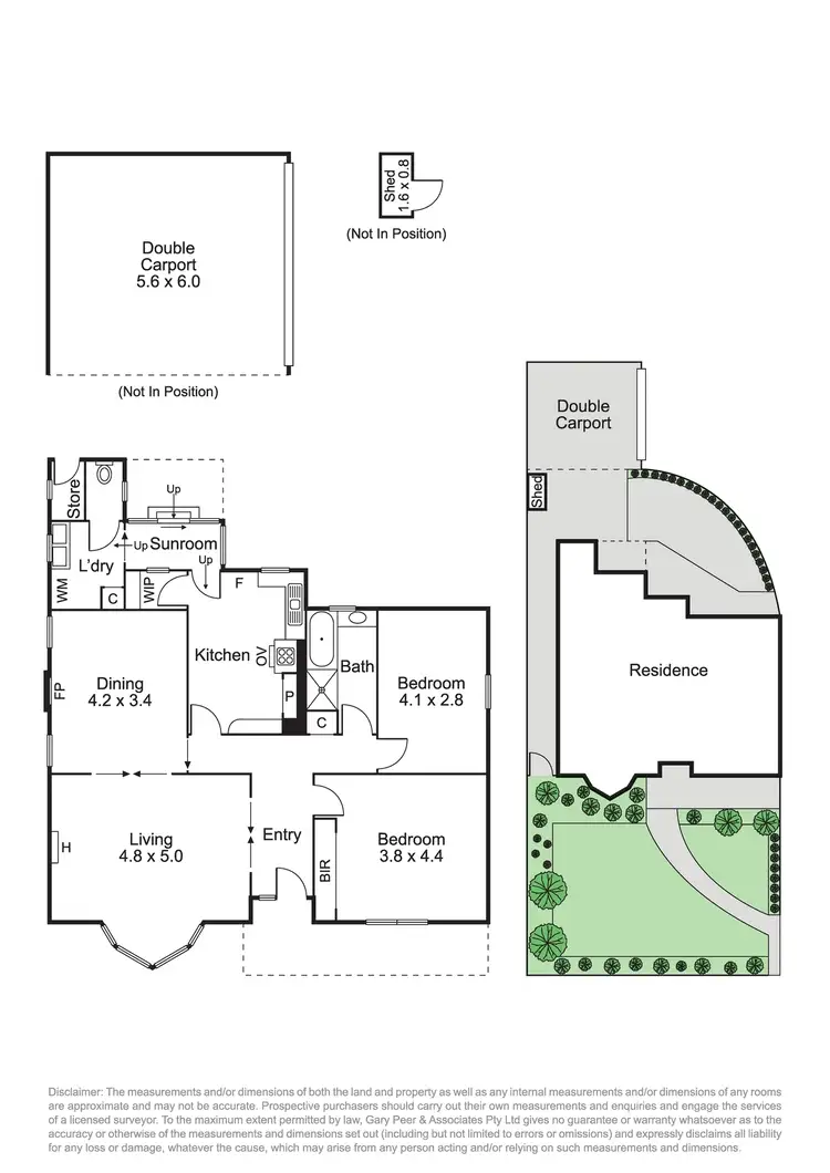 Floorplan of Homely house listing, 1/29 Eleebana Avenue, Hughesdale VIC 3166