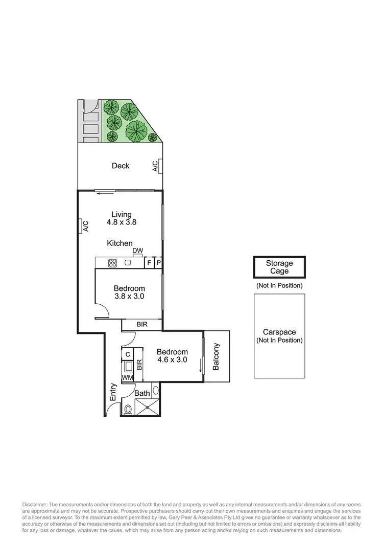 Floorplan of Homely apartment listing, G02/13 Etna Street, Glen Huntly VIC 3163