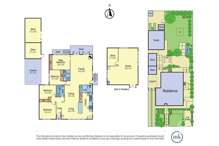Floorplan of Homely house listing, 14 Stewart Road, Hurstbridge VIC 3099