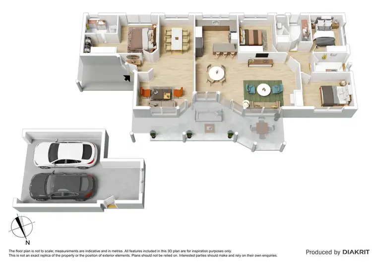 Floorplan of Homely house listing, 6 Albert Crescent, Balnarring VIC 3926