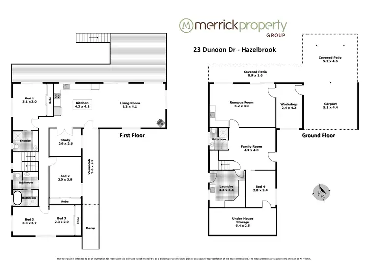 Floorplan of Homely house listing, 23 Dunoon Drive, Hazelbrook NSW 2779