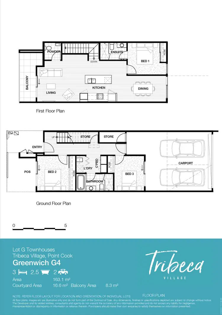 Floorplan of Homely townhouse listing, 44 Kenswick Street, Point Cook VIC 3030