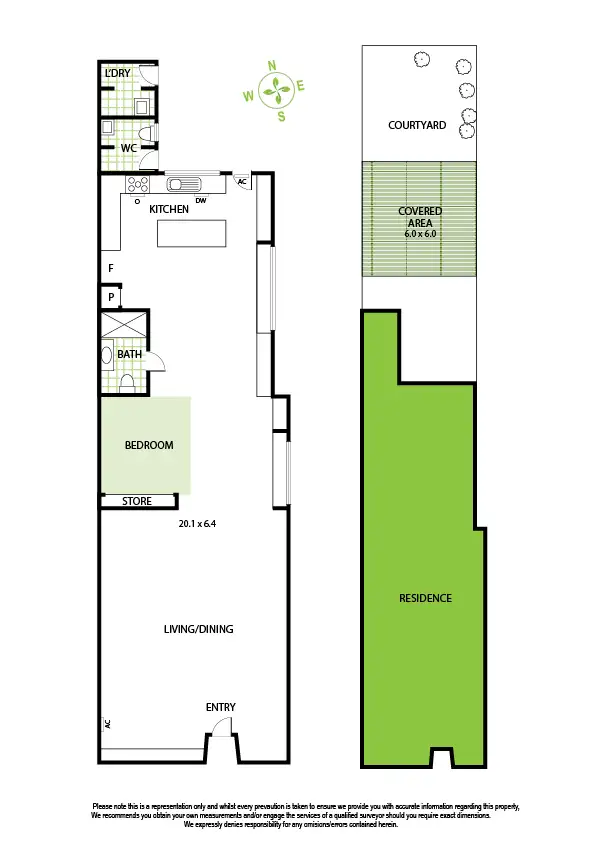 Floorplan of Homely warehouse listing, 130 Carlisle Street, St Kilda VIC 3182