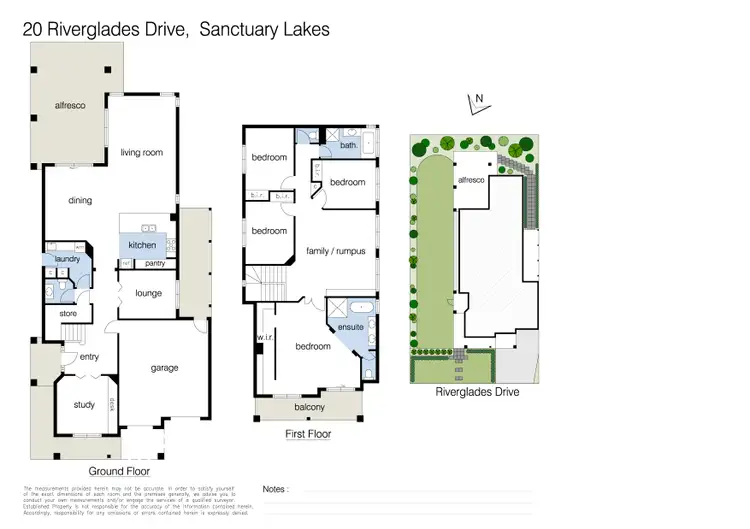 Floorplan of Homely house listing, 20 Riverglades Drive, Sanctuary Lakes VIC 3030