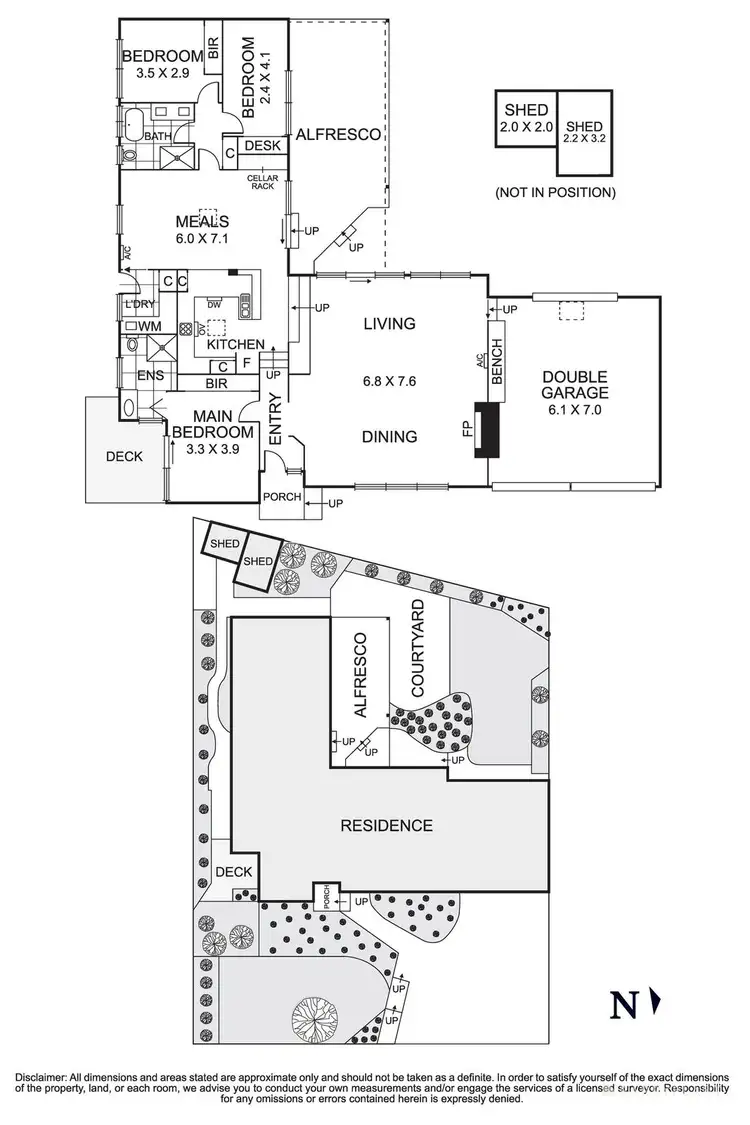Floorplan of Homely house listing, 15 Crossman Drive, Croydon Hills VIC 3136
