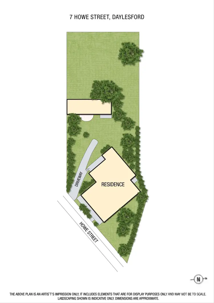 Floorplan of Homely house listing, 7 Howe Street, Daylesford VIC 3460