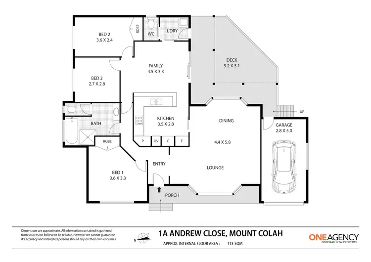 Floorplan of Homely house listing, 1A Andrew Close, Mount Colah NSW 2079