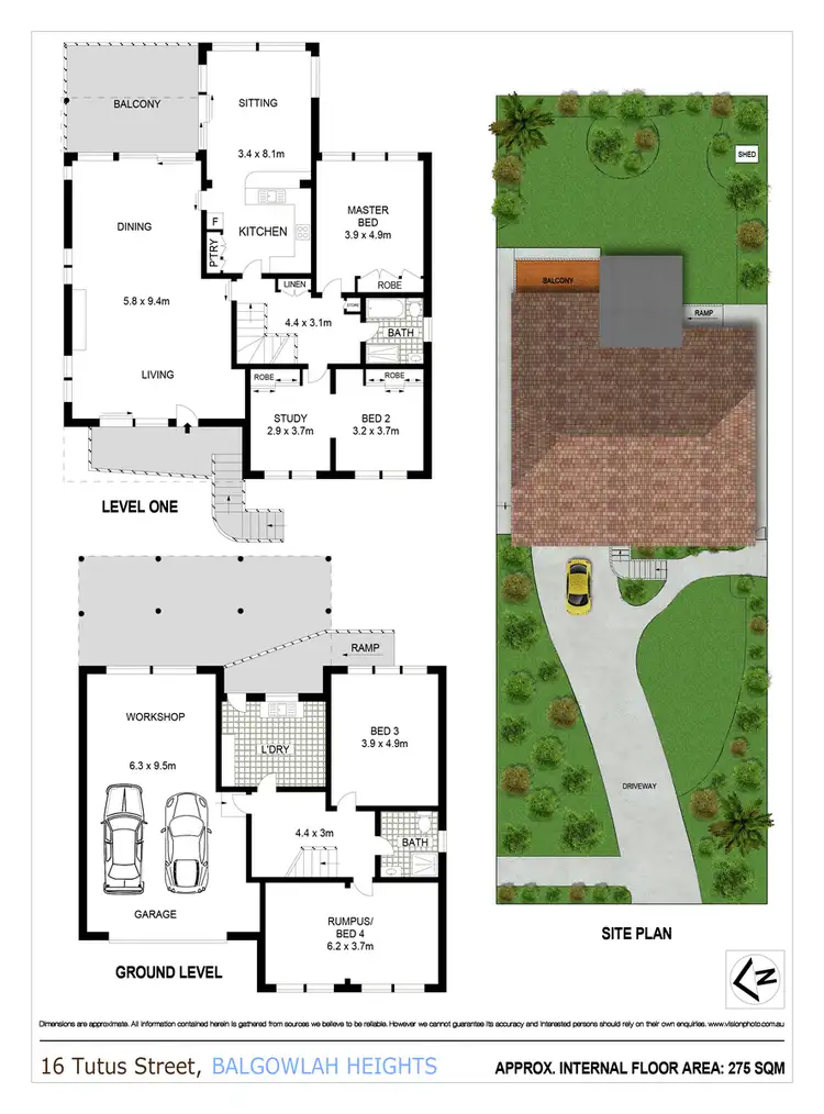 Floorplan of Homely house listing, 16 Tutus Street, Balgowlah Heights NSW 2093