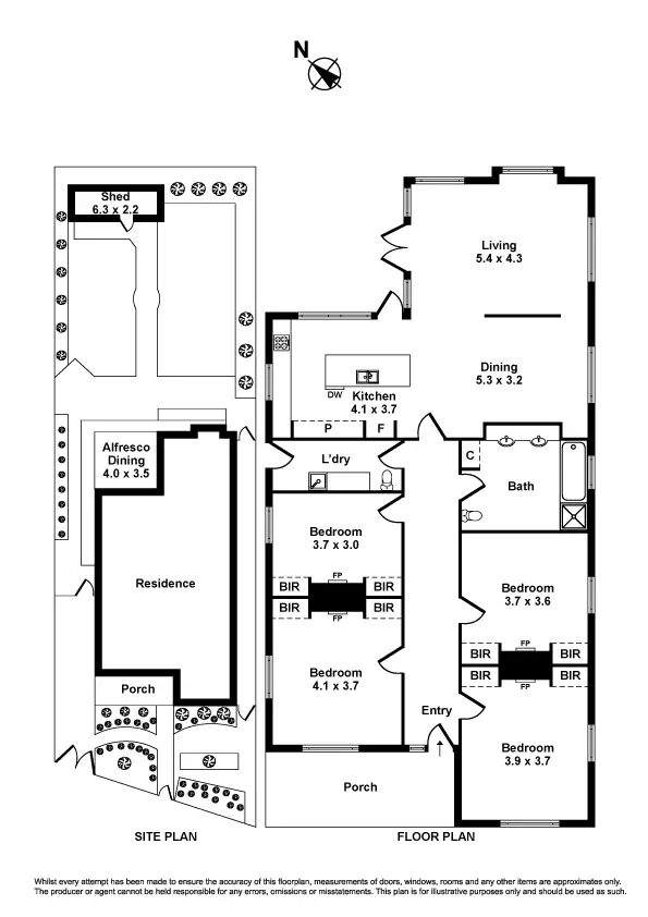 Floorplan of Homely house listing, 113-114 Railway Place, Williamstown VIC 3016