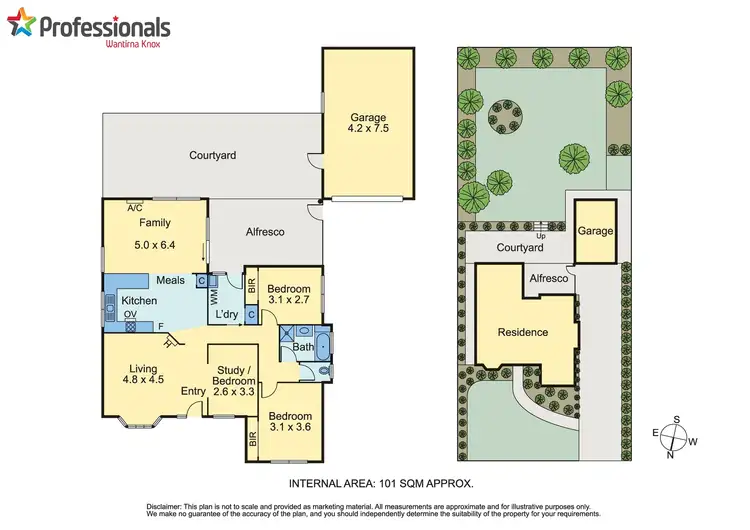 Floorplan of Homely house listing, 48 Day Crescent, Bayswater North VIC 3153