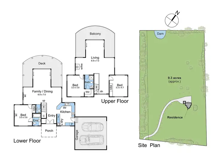 Floorplan of Homely rural property listing, 31 Seal Street, Point Leo VIC 3916