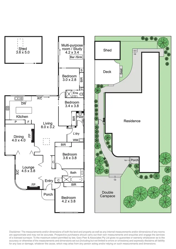 Floorplan of Homely house listing, 5 Jean Street, Mckinnon VIC 3204