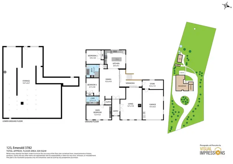 Floorplan of Homely house listing, 123 Emerald Monbulk Road, Emerald VIC 3782