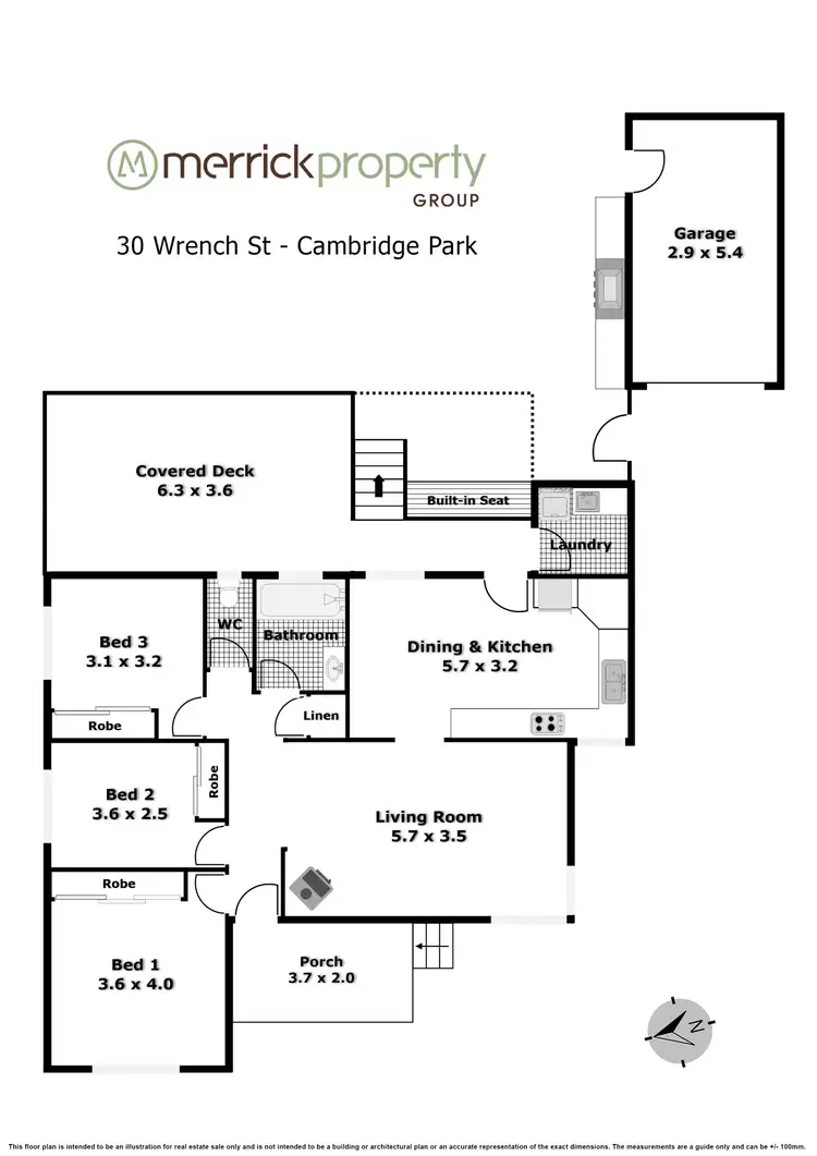 Floorplan of Homely house listing, 30 Wrench Street, Cambridge Park NSW 2747
