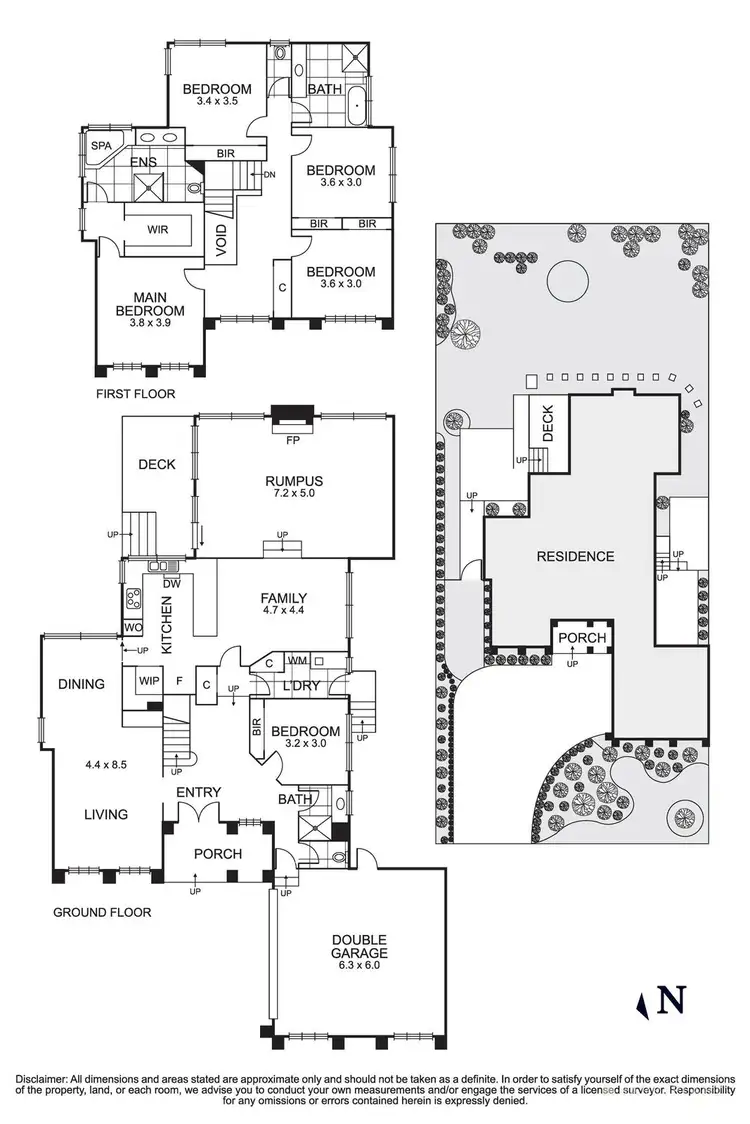 Floorplan of Homely house listing, 34 Carbine Street, Donvale VIC 3111