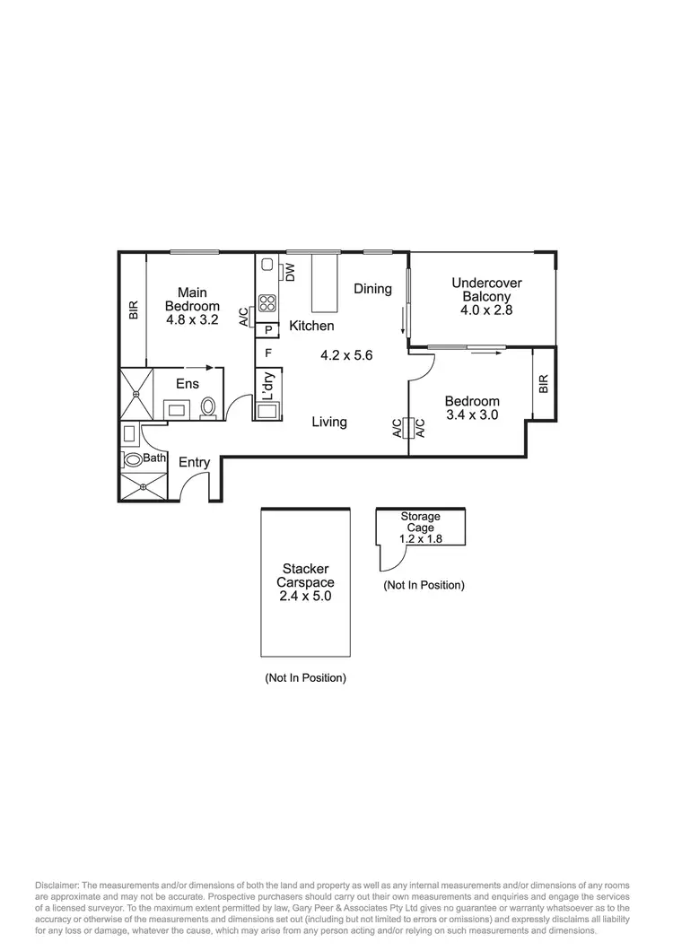 Floorplan of Homely apartment listing, 106/92 Hawthorn Road, Caulfield North VIC 3161
