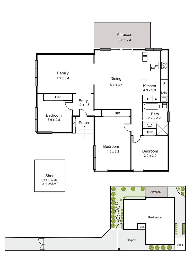 Floorplan of Homely house listing, 2/36 Briggs Street, Caulfield VIC 3162