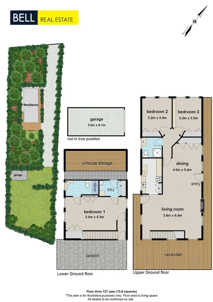 Floorplan of Homely house listing, 5 Craig Avenue, Mount Dandenong VIC 3767
