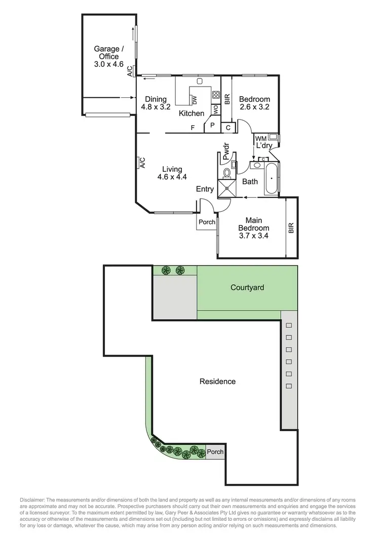 Floorplan of Homely unit listing, 6/27-29 Neerim Road, Caulfield VIC 3162