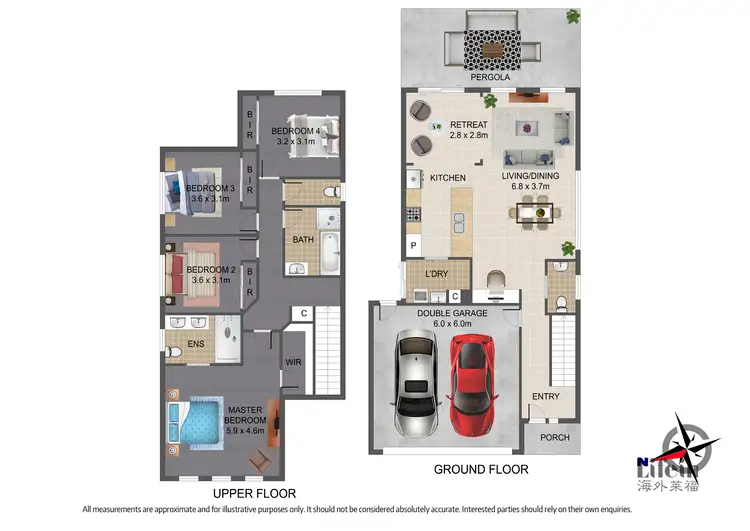 Floorplan of Homely house listing, 24 Dingo Street, Point Cook VIC 3030