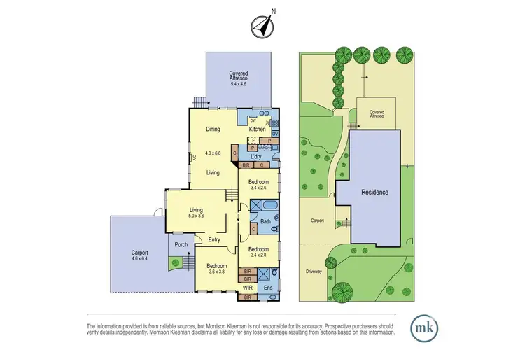 Floorplan of Homely house listing, 43 Dunbarton Drive, Eltham North VIC 3095