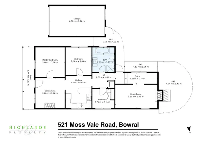 Floorplan of Homely house listing, 521 Moss Vale Road, Bowral NSW 2576