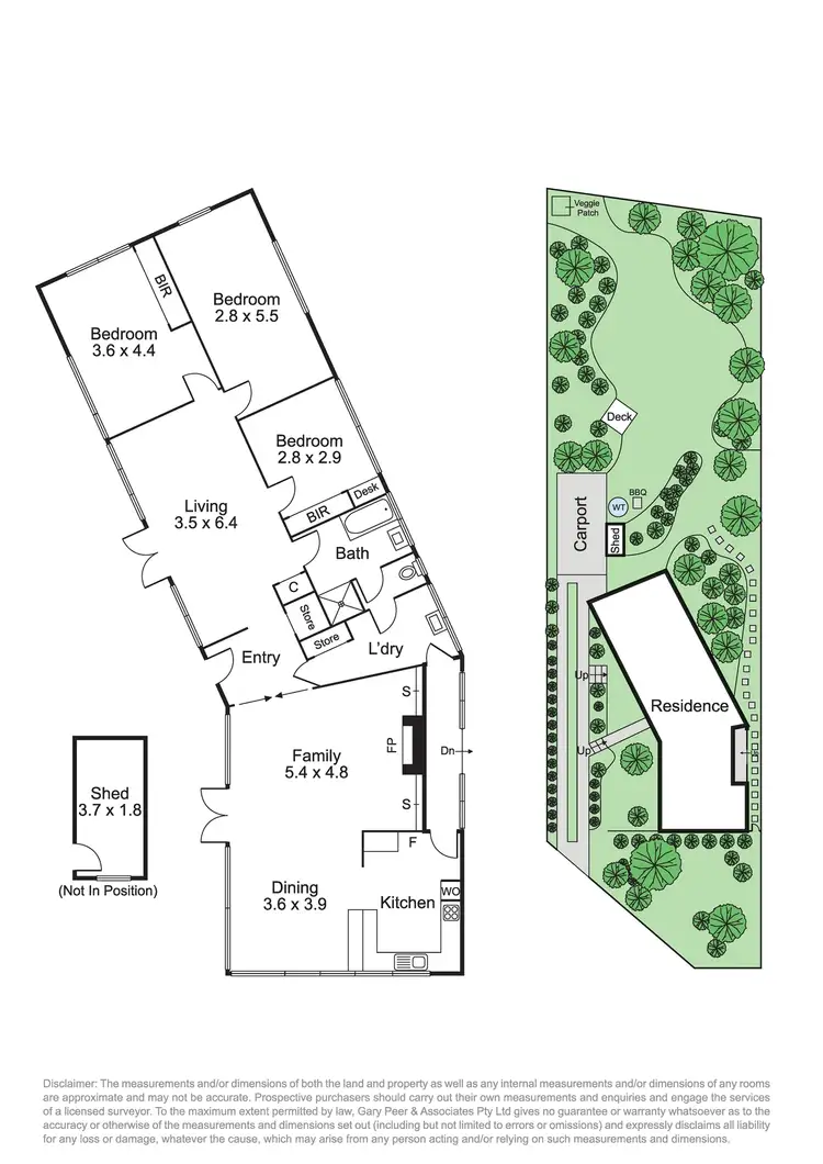 Floorplan of Homely house listing, 18 Clee Street, Mckinnon VIC 3204