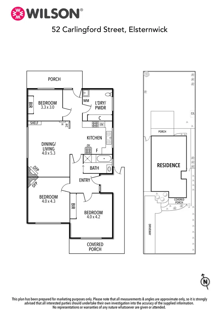 Floorplan of Homely house listing, 52 Carlingford Street, Elsternwick VIC 3185