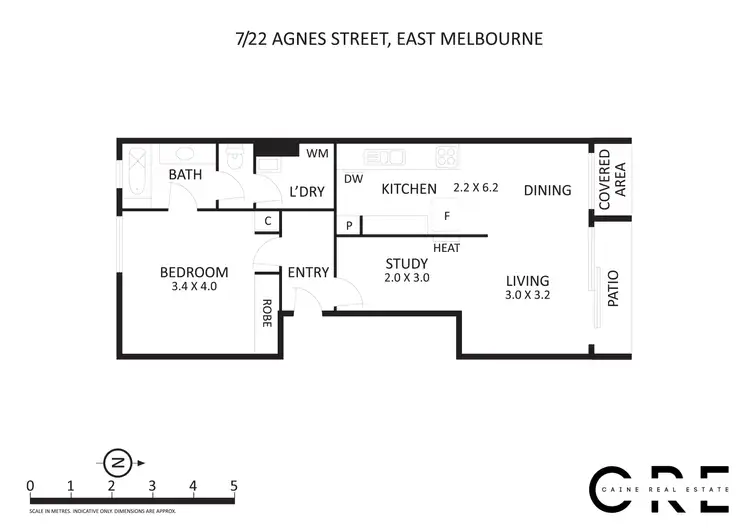 Floorplan of Homely apartment listing, 7/22 Agnes Street, East Melbourne VIC 3002