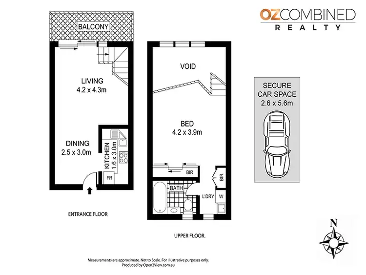 Floorplan of Homely apartment listing, 605/1 Poplar Street, Surry Hills NSW 2010