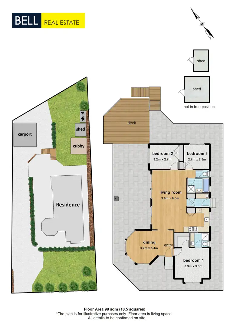 Floorplan of Homely house listing, 93 Birmingham Road, Mount Evelyn VIC 3796