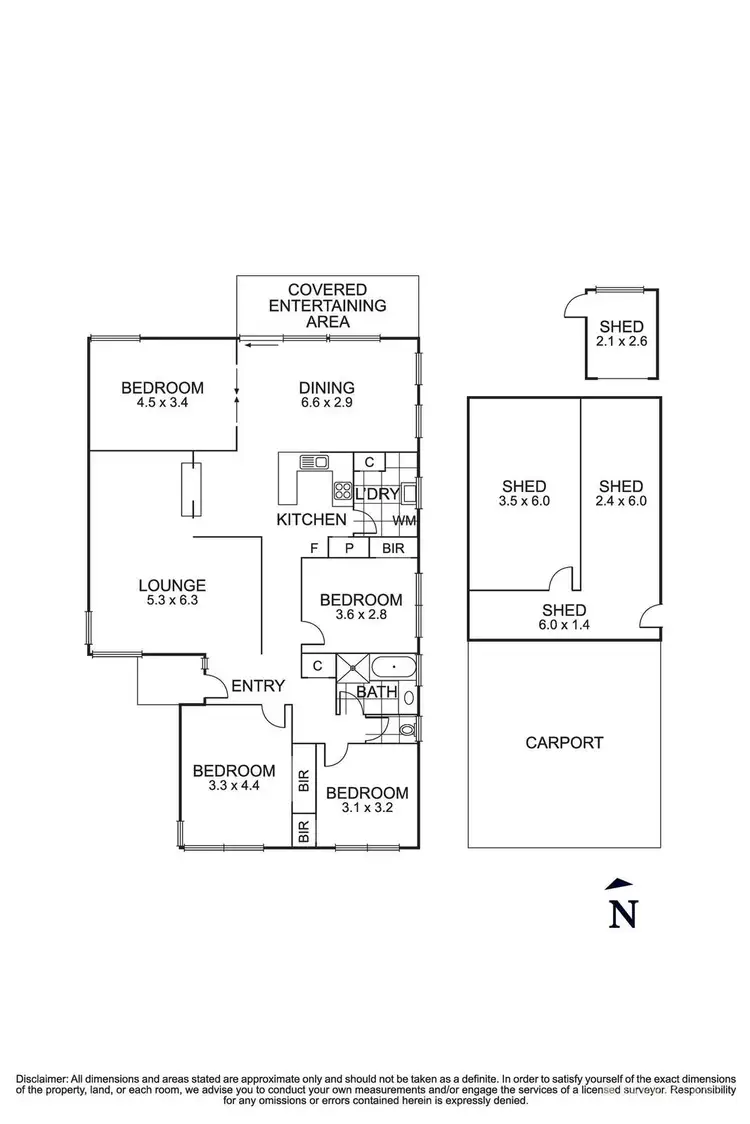 Floorplan of Homely house listing, 4 Edward Court, Croydon VIC 3136
