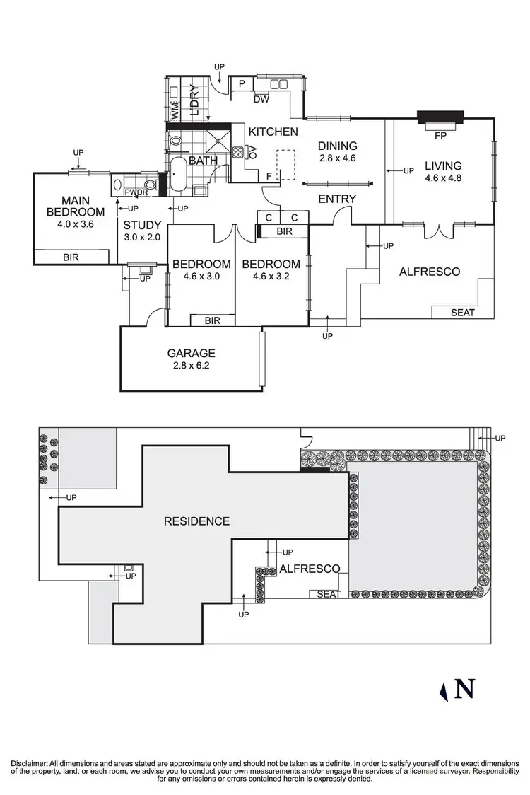 Floorplan of Homely house listing, 14 Millicent Street, Rosanna VIC 3084