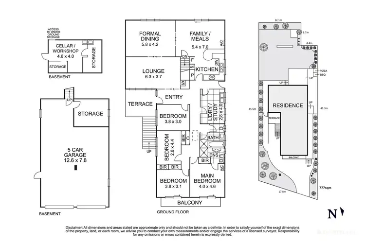 Floorplan of Homely house listing, 37 Clay Drive, Doncaster VIC 3108