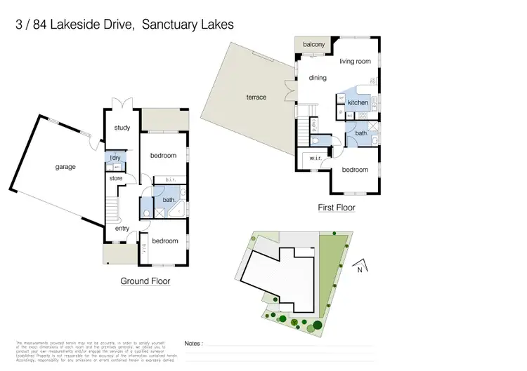 Floorplan of Homely house listing, 3/84 Lakeside Drive, Sanctuary Lakes VIC 3030