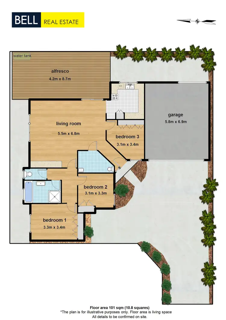 Floorplan of Homely house listing, 165A Liverpool Road, Kilsyth VIC 3137