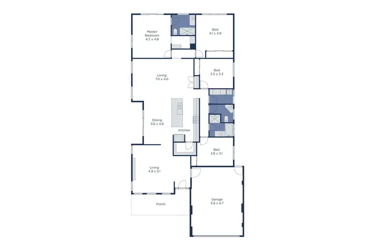 Floorplan of Homely house listing, 21 Pope Road, Blackburn VIC 3130