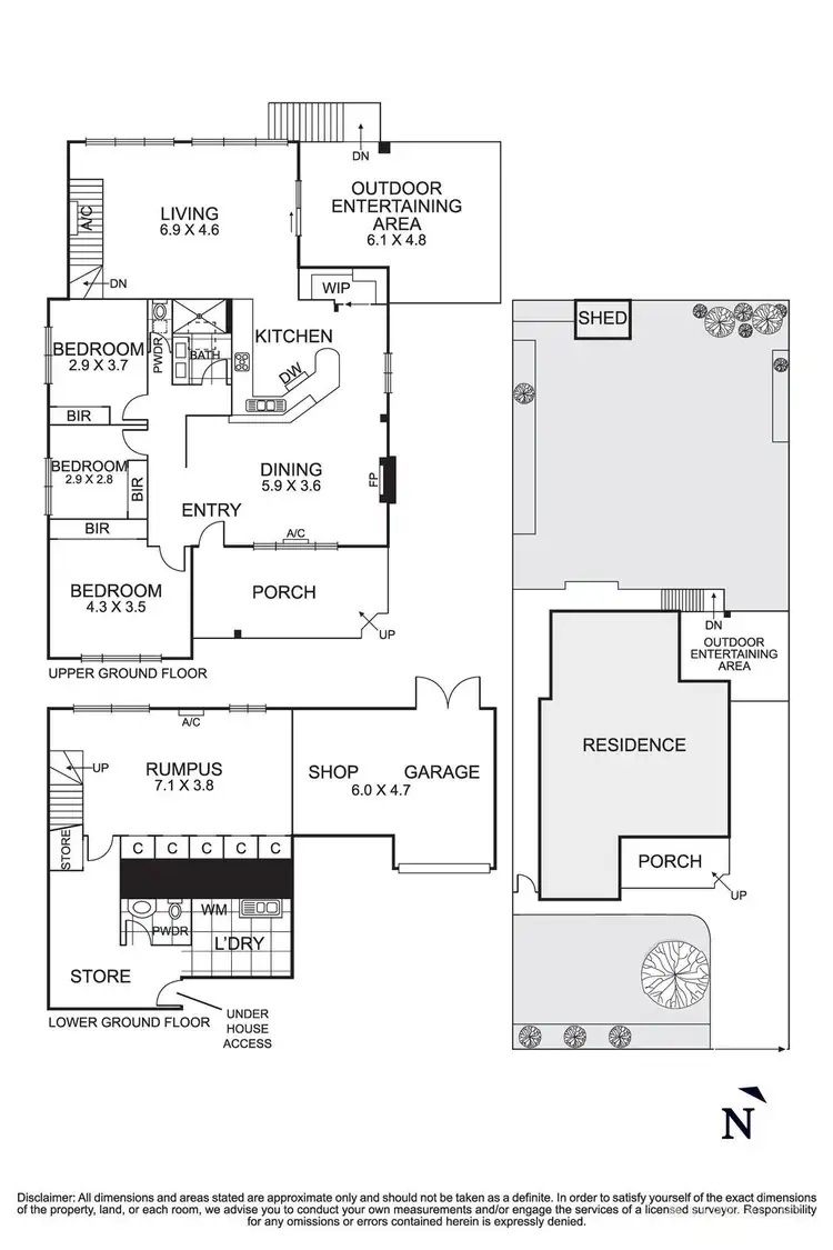 Floorplan of Homely house listing, 21 Cuthbert Street, Bulleen VIC 3105
