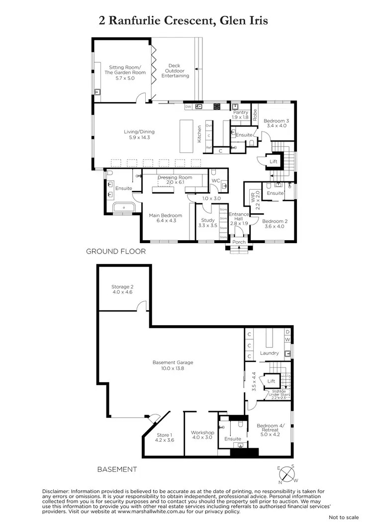 Floorplan of Homely house listing, 2 Ranfurlie Crescent, Glen Iris VIC 3146